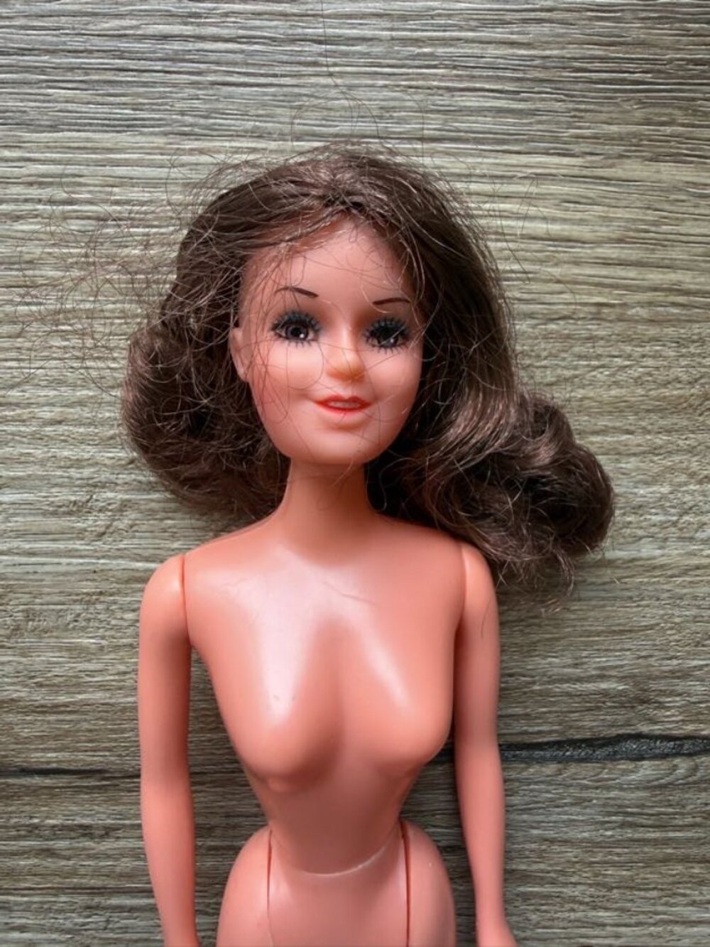 Vintage Fashion UD CO. Doll 1977 Brunette TNT Barbie Clone Nude